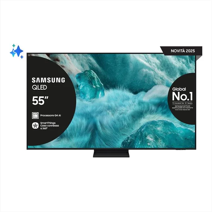 Samsung QE55Q7F5AUXZT Smart TV 55" (Nero)