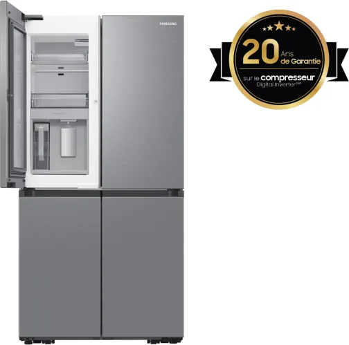 Samsung RF65DG960ESR Frigorifero French Door 646 Litri No Frost Classe E (Acciaio Inox)