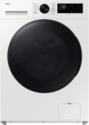 SAMSUNG WD11DG5B15BEET LAVASCIUGA, Caricamento frontale, capacità lavaggio 11 kg, asciugatura 6 17 programmi, Profondità 60 cm, Giri 1400 rpm, Bianco, Classe D