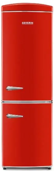 Severin Rkg 8997 Frigorifero Combinato 315 Litri No Frost Classe E (Rosso)