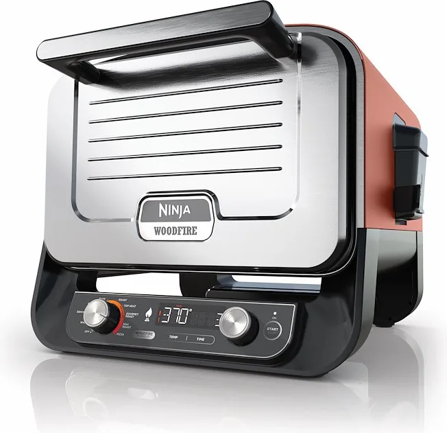 Shark Ninja Forno elettrico da esterno Ninja Woodfire con affumicatore NNJ.OO101EU