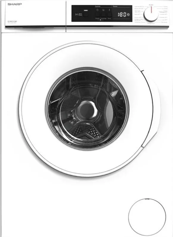 Sharp ES-NFA7121WD Lavatrice Carica Frontale 7 KG 1000 Giri/min Classe D (Bianco)