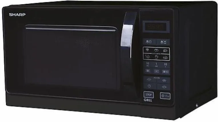 Sharp R642BKW Forno a Microonde 20 Litri 800 W (Nero)