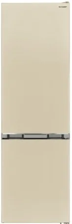Sharp SJ-NBA32DMXJD Frigorifero Combinato 367 L 201 cm Classe E 38 dB No Frost Libera Installazione colore Beige