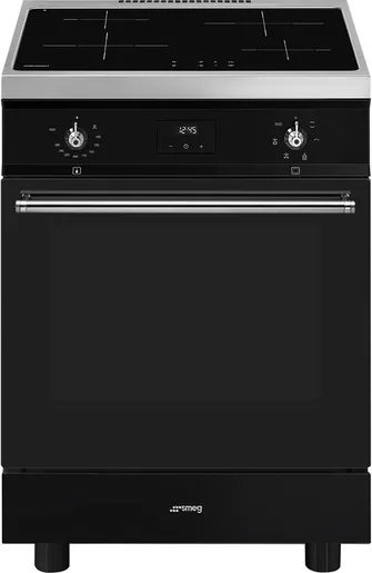 Smeg C6IMBLT2 Piano Cottura a Induzione 4 Fuochi 60 cm (Nero)
