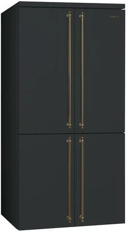 Smeg FQ60CAO6 Frigorifero Combinato 572 Litri Total No Frost Classe E (Antracite)