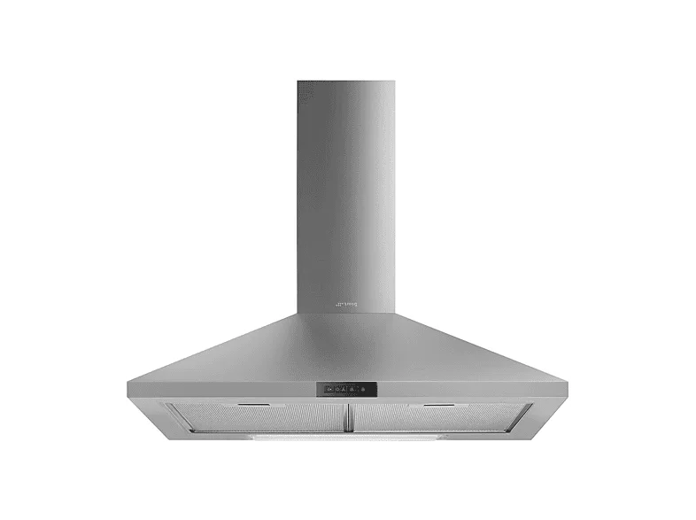 Smeg KDE600EX Cappa Aspirante a Parete 60 cm 553 m³/h Classe D (Acciaio Inox)