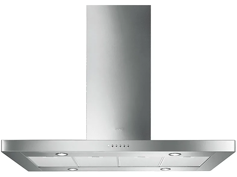 Smeg KI120XE Cappa Aspirante 120 cm Classe B (Acciaio Inox)