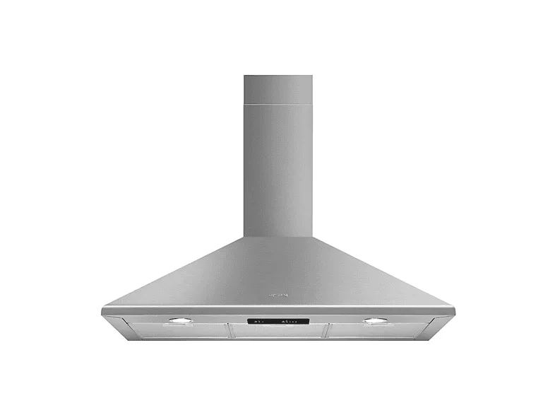 Smeg KSED95XE Cappa Aspirante a Parete 90 cm Classe B (Acciaio Inox)