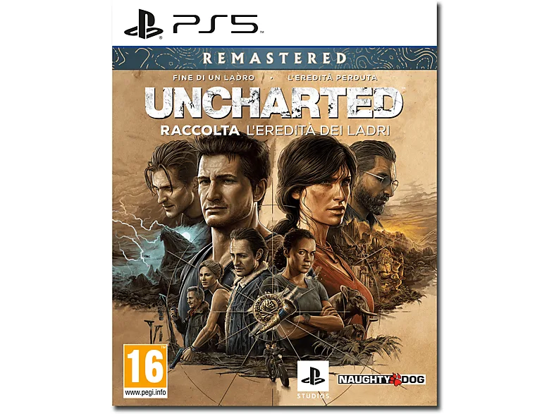 Sony Uncharted Raccolta L'Eredita' dei Ladri Collezione Gioco per PlayStation 5
