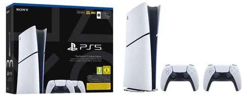 Sony Interactive Entertainment Playstation 5 Slim Digital 825 GB Wi-Fi Nero, Bianco