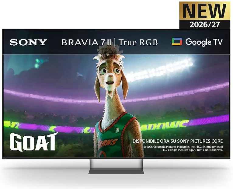 Sony K-55XR75M2 Bravia 7 Ii 4K Ultra HD Smart TV 55" Wi-Fi (Nero)