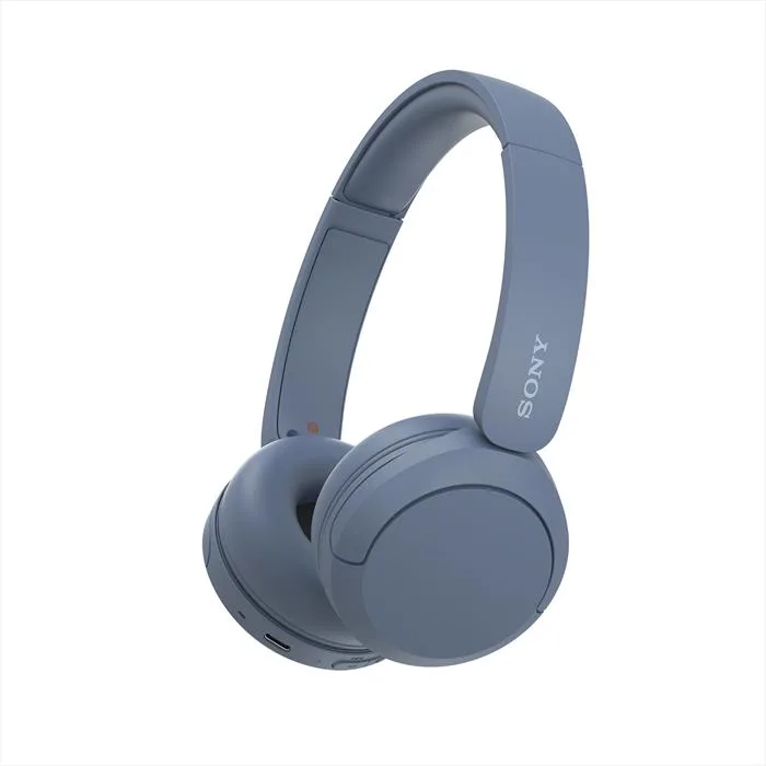 Sony WHCH520L Cuffie a Padiglione Wireless (Blu)