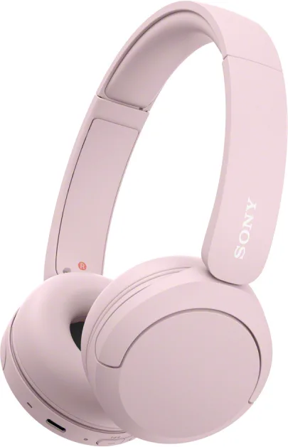 Sony WH-CH520 Cuffie Auricolari per Musica e Chiamate Wireless (Rosa)