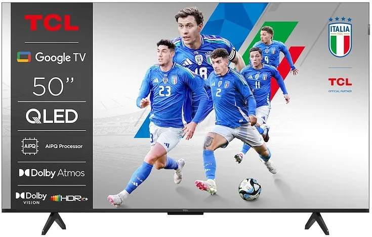 TCL 4K5901292527402 4K Ultra HD Smart TV 50" Wi-Fi (Nero)