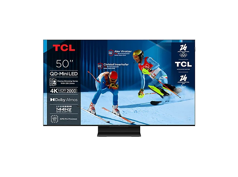TCL 50C7K 4K Ultra HD Smart TV 50" (Nero)