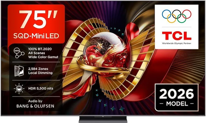 TCL 75C8L 4K Ultra HD Smart TV 75" (Nero)