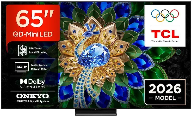 Tcl Televisore PremiumWallpaper Tv Tcl 65A400U A SERIES Premium Wallpaper Black