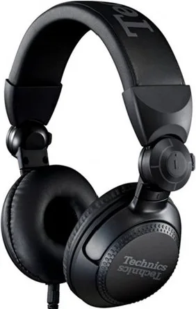 Technics EAH-DJ1200 Cuffie a Padiglione per DJ Cablate (Nero)