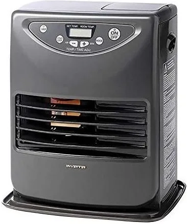 Tecno Air System 5420020005116 Inverter 3026 Stufa a Combustibile Liquido 3 kW con Termostato Elettronico e Timer 24h per Ambienti fino a 120 m³ colore Bianco