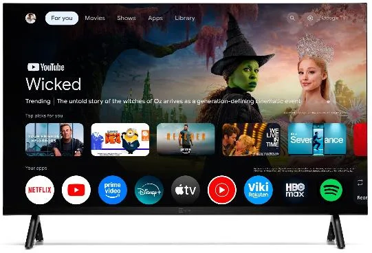 TELE System TS24FLSMG15 Smart TV 24" Wi-Fi (Nero)