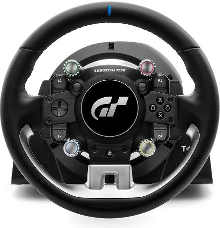 Thrustmaster 4160846 T-GT II Pack Volante Gaming con Wheelbase PS5 PS4 PC Force Feedback 40W Licenza Ufficiale PlayStation colore Nero