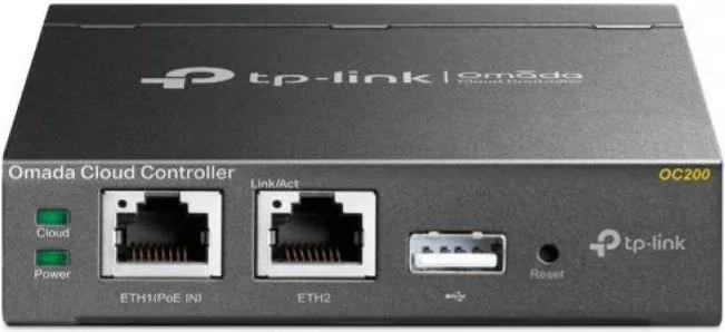 TP-Link OC200 Omada Controller per Access Point WLAN 2 porte LAN 10-100 Mbps PoE gestione fino a 100 AP colore Nero