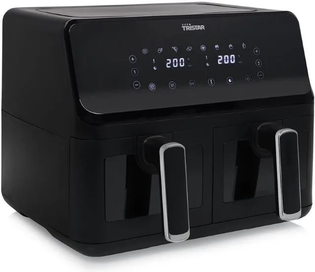 Tristar FR-9040 Friggitrice ad Aria 8 Litri 2700 W (Nero)