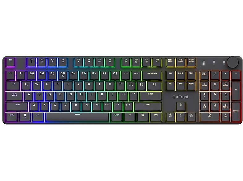 Trust GXT 868 TORIX Tastiera Meccanica Wireless RGB per Gaming Layout Italiano