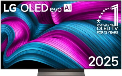 TV 55 pollici LG OLED evo AI C5 4K Smart TV 2025 - OLED55C5ELB