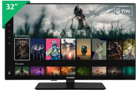 Telefunken TE32750B45I2DT HD Ready Smart TV 32" (Nero)