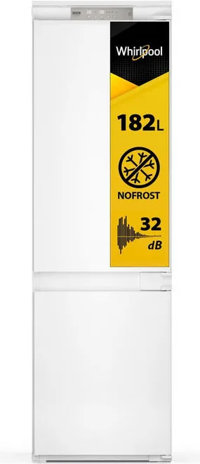 Whirlpool WHC18 T514 Frigorifero da Incasso 250 Litri Total No Frost Classe C (Bianco)