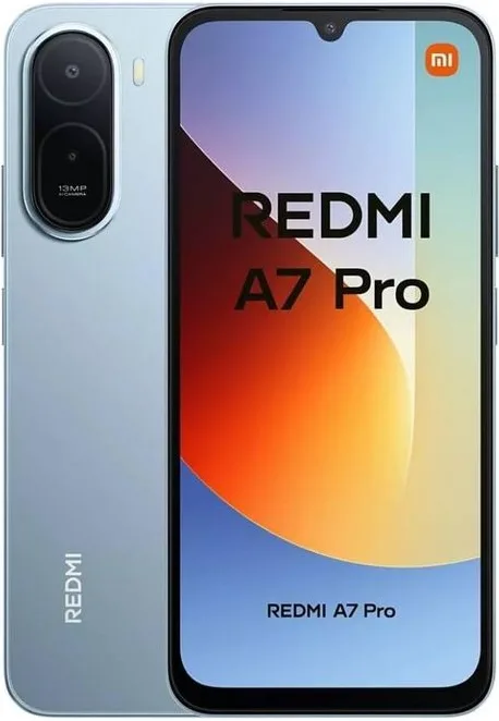 Xiaomi Redmi A7 Pro smartphone XIRDA7P128BL 6.9'' 120 Hz 4 GB RAM 128 GB batteria 6000 mAh doppia fotocamera 13 MP 4G Mist Blue