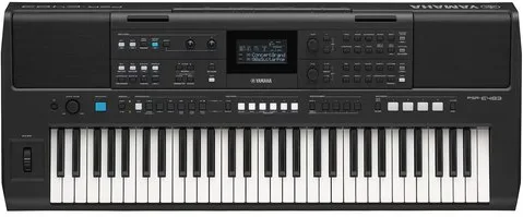 Yamaha PSR-E483 Tastiera Musicale 61 Tasti (Nero)